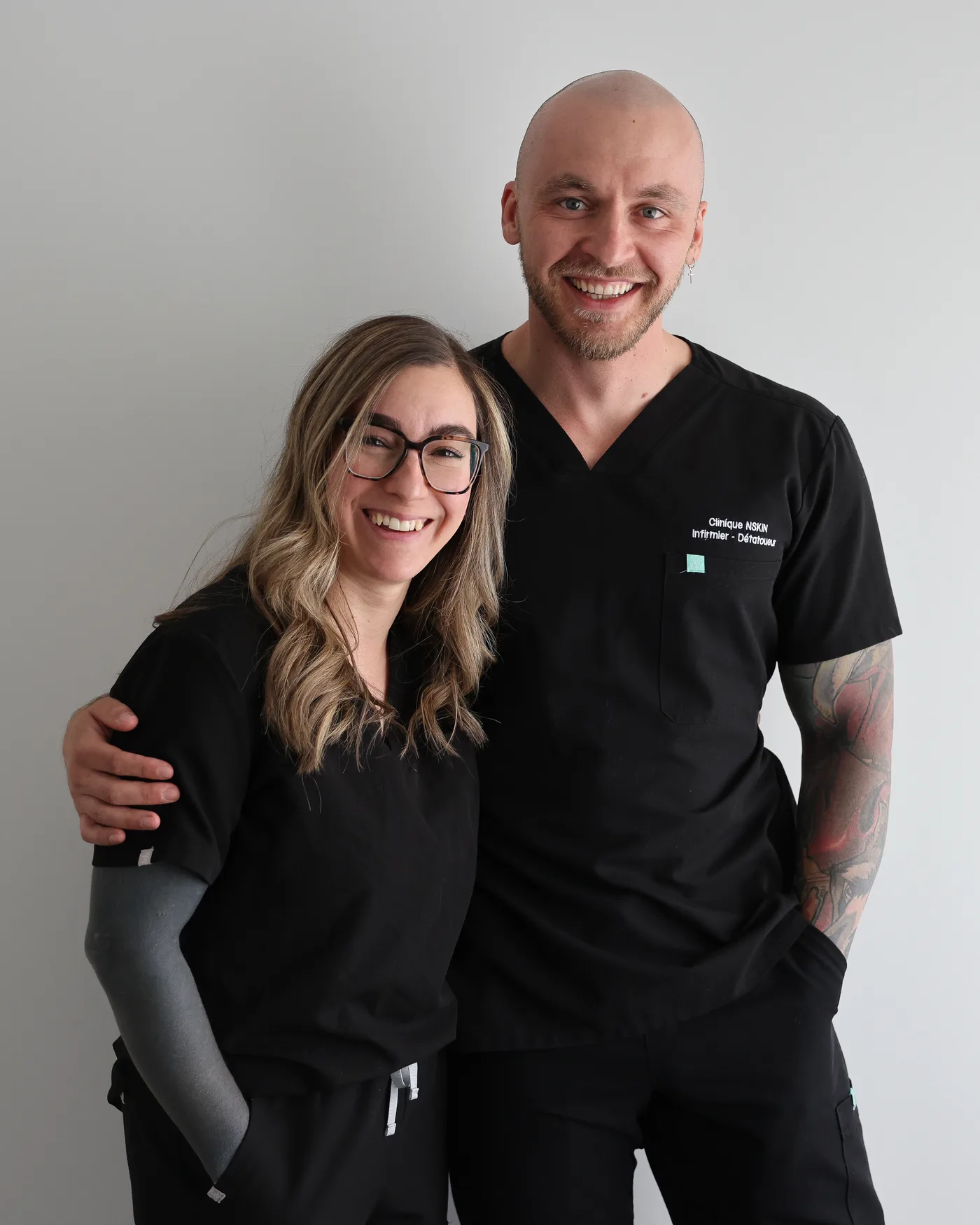 Jeannie et Ricardo, fondateurs de la Clinique NSKIN
